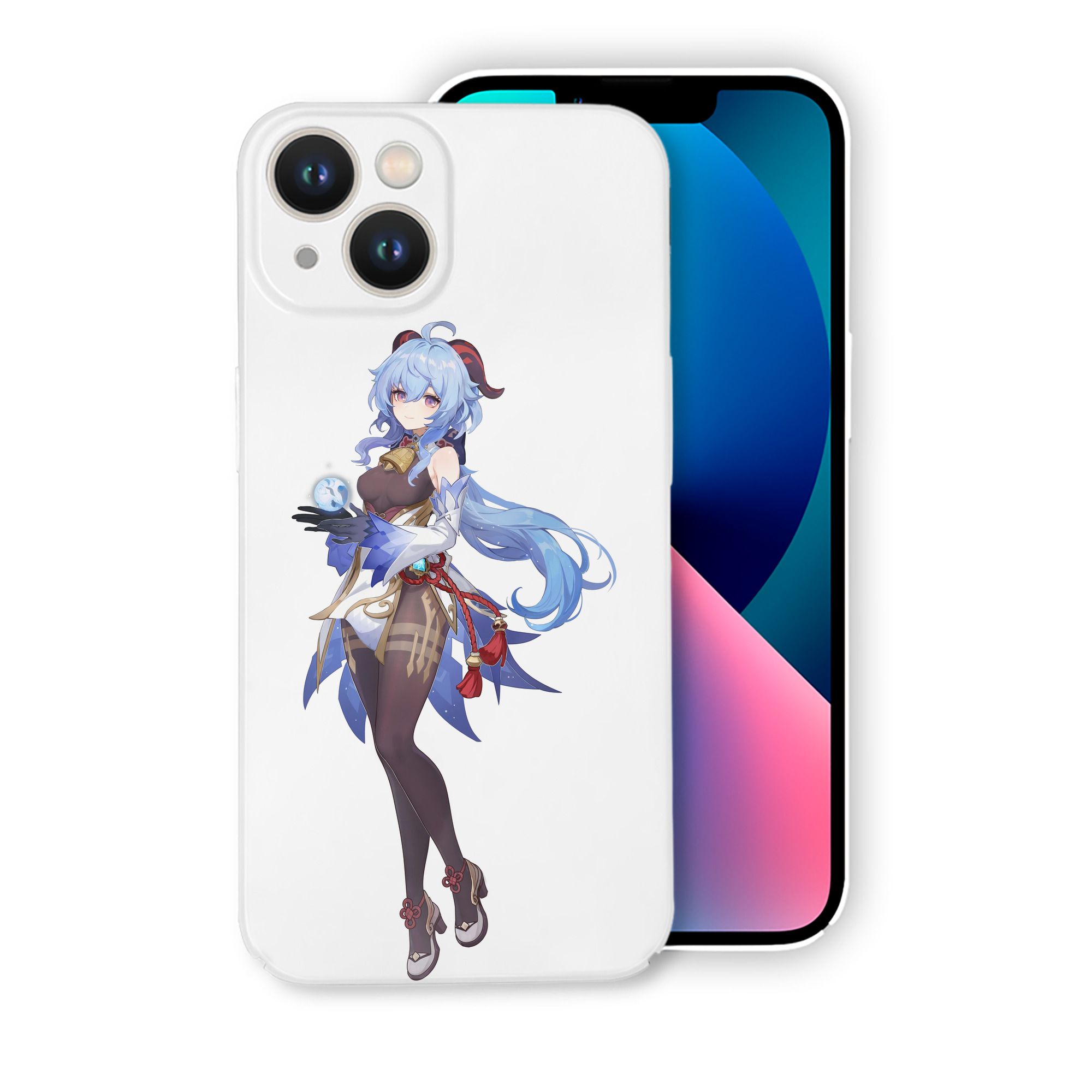 げんし神 甘雨 かんう genshin Ganyu 【iPhone 14シリーズ対応】ハードケース